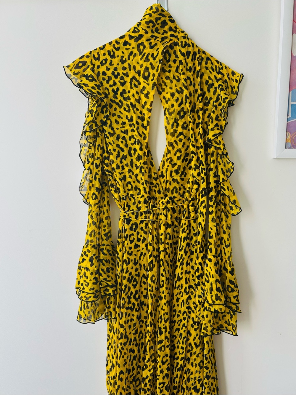 DvF Silk Wrap Dress, size 10-12 - Picture 9 of 15